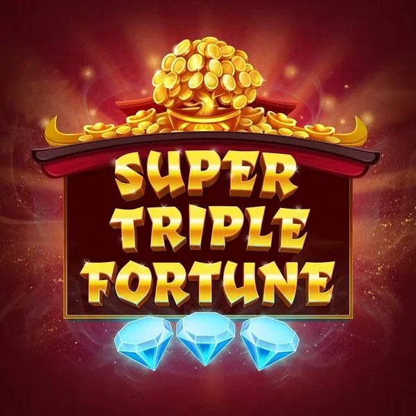 Super Triple Fortune slot visual from Greentube available on ggbetcasinos-fi.com